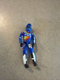 1:18 Motocross Racer Multi-Joint Action Figure 3.75”