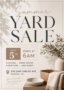 Yard Sale Everything Must Go !!!!!