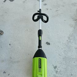Greenworks Weed Eater Needs Battery And Stringer Head $50 Or Best Offer