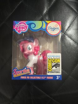 2015 San Diego Comic-Con Exclusive My Little Pony "Sporties" Pinkie Pie LA Dodgers figure