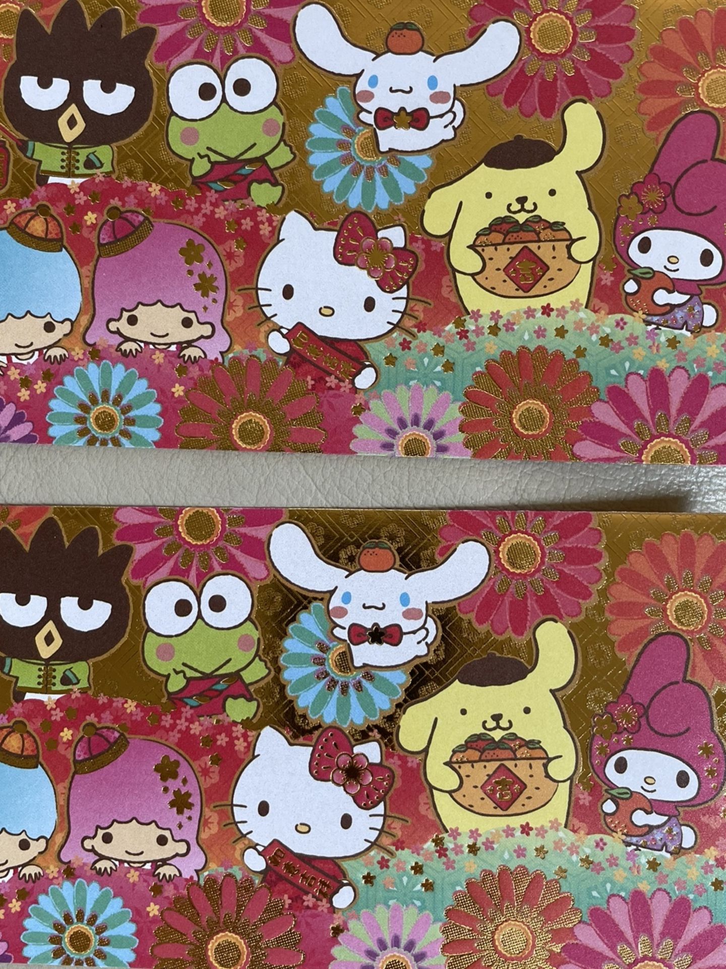 Brand New Sanrio Characters Hello Kitty, My Melody, Little Twin Stars Keroppi Chinese New Year Red/lucky Envelopes