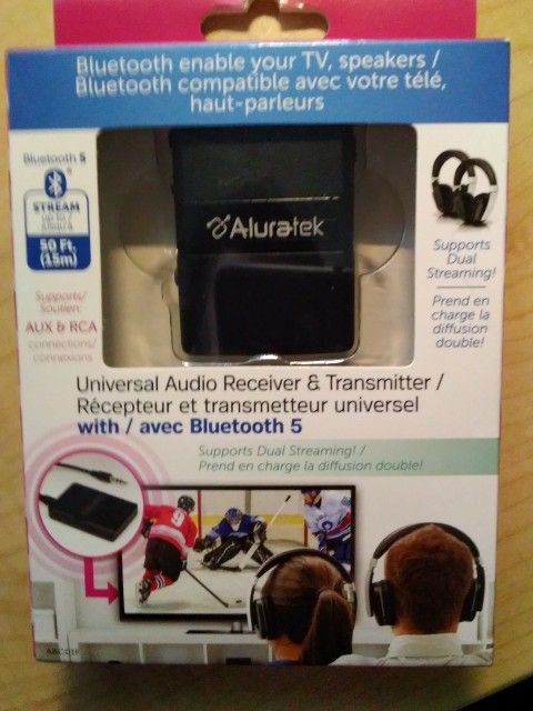 Aluratek Universal Bluetooth Audio Receiver & Transmitter