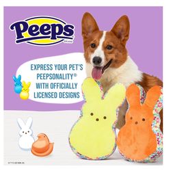 10 PACK Of 12” PEEPS DOG Toys (NEW)