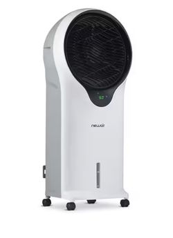 NewAir - 470 CFM, 3 speed Portable Evaporative Cooler and Fan for 250 sq. ft. Cooling Area