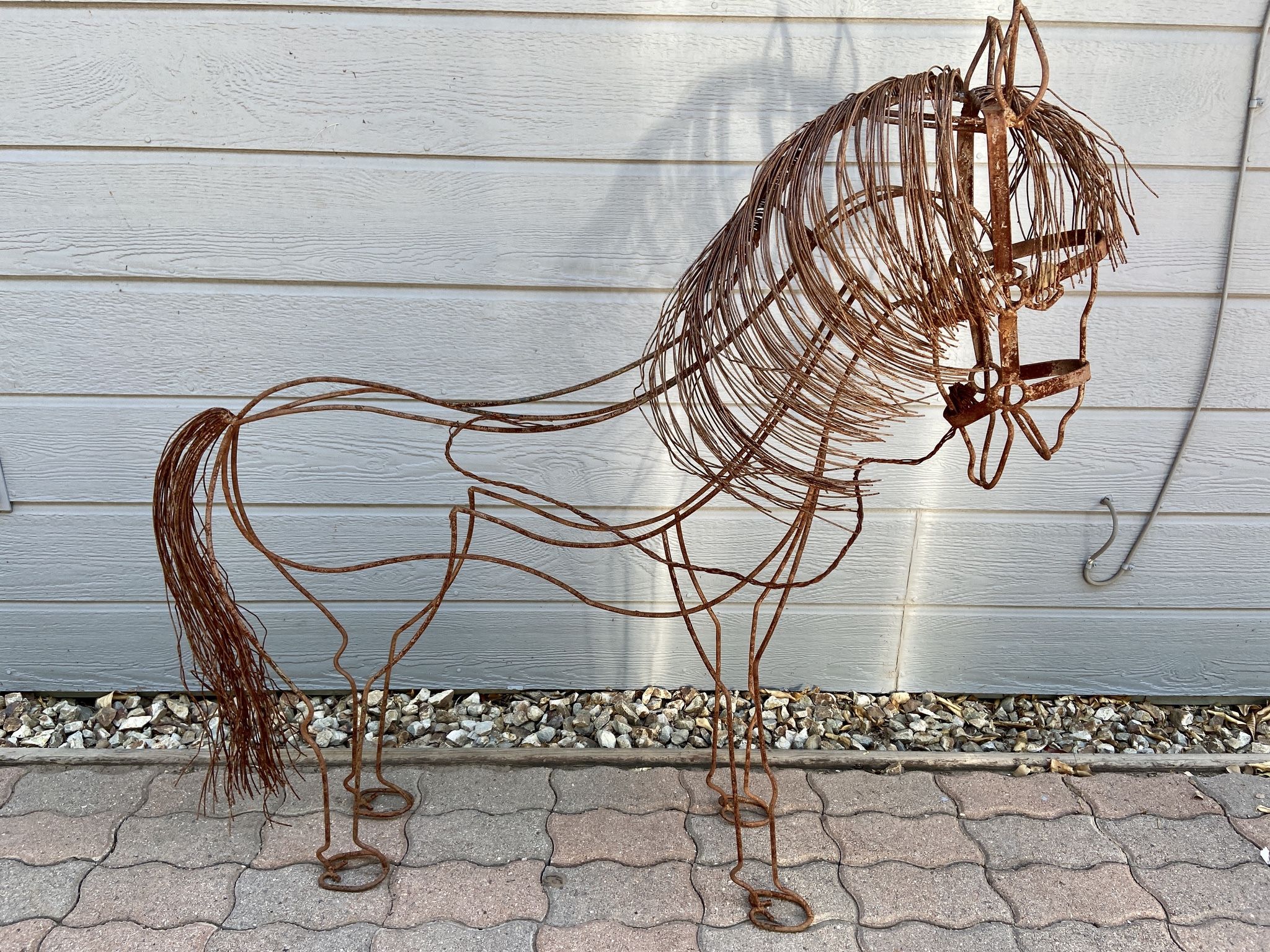 Wire Metal Yard Garden Decor