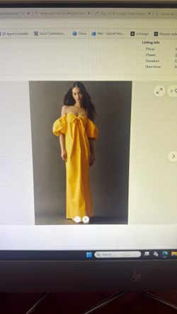 Carolina Constas Reyne off the shoulder Maxi Dress