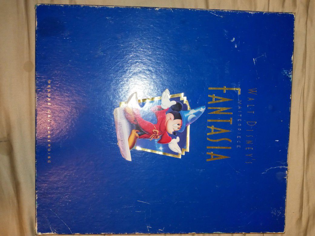 Walt Disney Masterpiece Fantasia Deluxe Cav Laserdisc