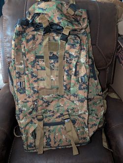 90L XLarge Backpack Tactical Military Hiking Bag