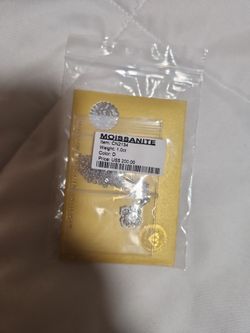 Moissanite Loose Stone 1.0ct D Color