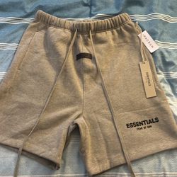 Dark oatmeal, essentials shorts Dark oatmeal, essentials shorts