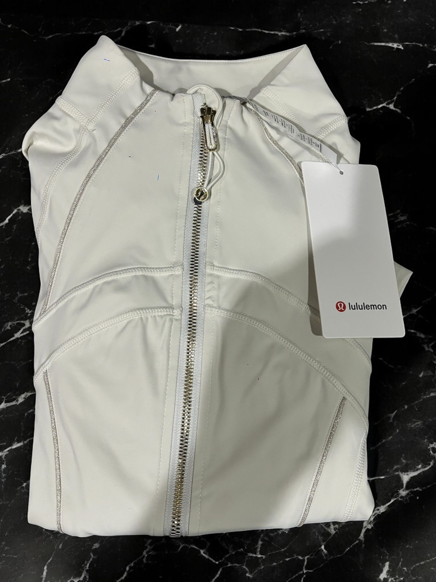 Lululemon White And Gold Full Set