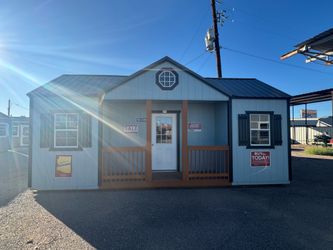 12x24 center porch - office - shed - man cave
