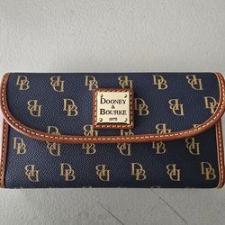 Dooney & Bourke Leather Trifold Wallet