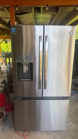 Midea double door fridge
