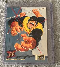 1994 Fleer Marvel Comics Beast Original Team X-men #89 Trading Card