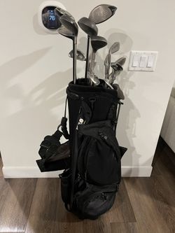 TaylorMade Burner + Synchro golf club set with bag – excellent condition
