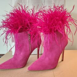 Michael KORS Suede Boots - Pink REDUCED