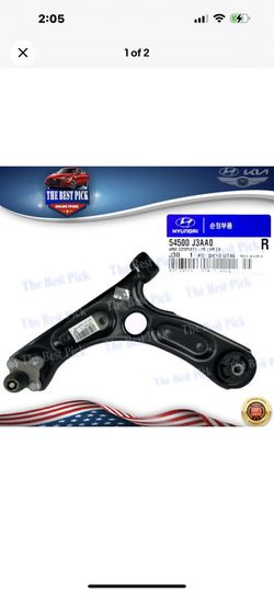 GENUINE Arm Complete Front Lower Left DRIVER for Hyun Veloster 19- 21 54500J3AA0