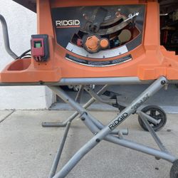Rigid Table Saw Collapsing 