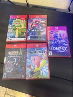 Nintendo Switch games 55$$ each new sealed