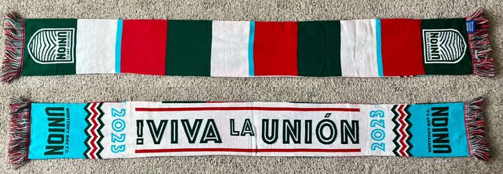 Monterey Bay FC Union Viva La Union Soccer Scarf