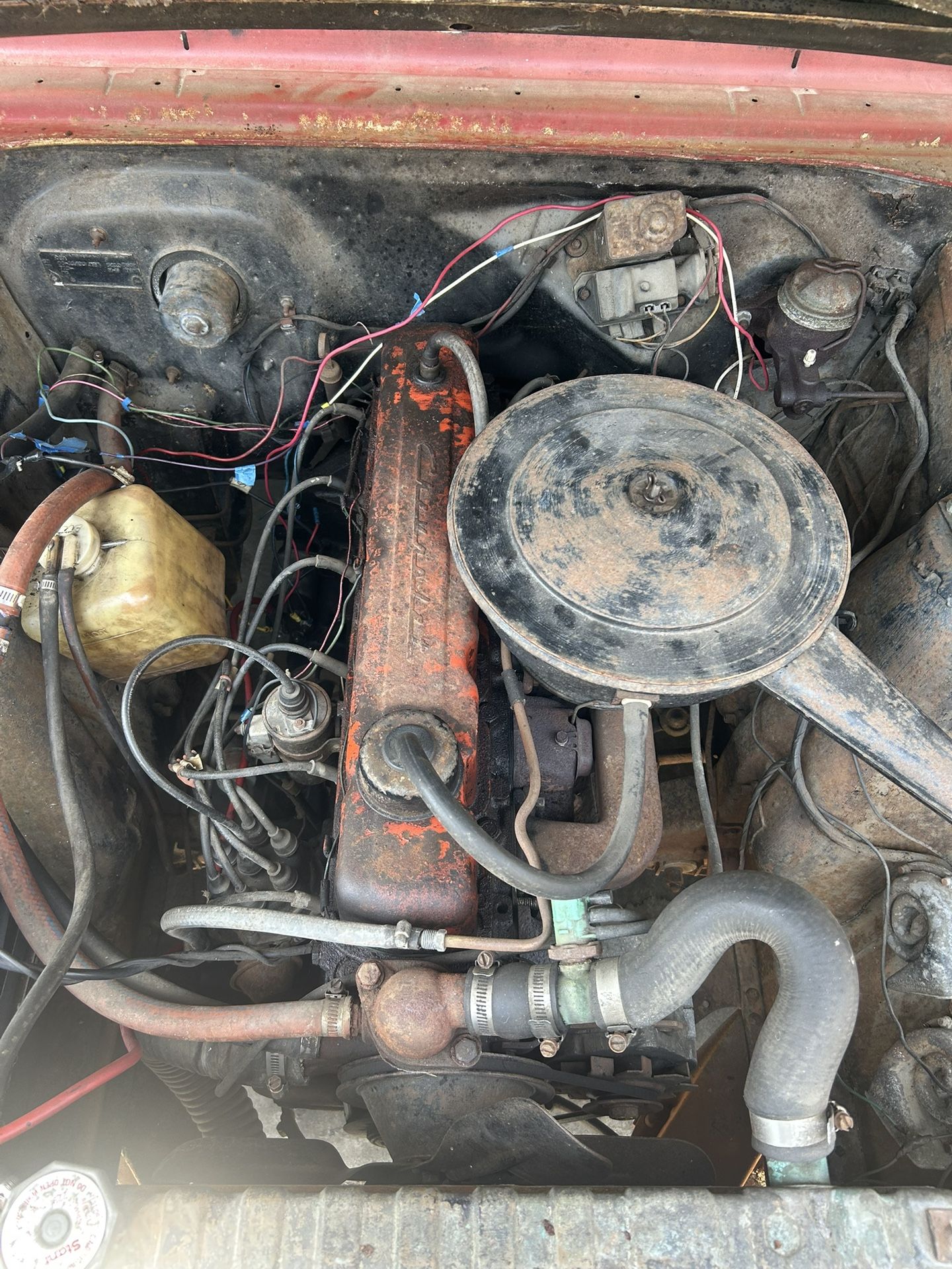 Chevy 230 Inline 6 Engine