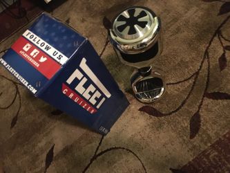 Fleetcruizer Hoverboard Chrome Silver