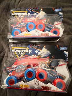 Monster jam dragon vs zombie