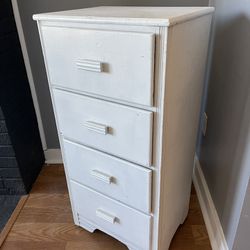 Small White Antique Dresser