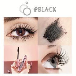 4D Volume Mascara Three-in-One Waterproof Thickening Lengthening Curling Lasting Big Eye Mascara Wholesale Plant Squalene Formula