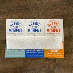 Kern County Fair Wristband, adult Admission Ticket & Parking 