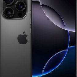 Black iPhone 16 Pro Max 