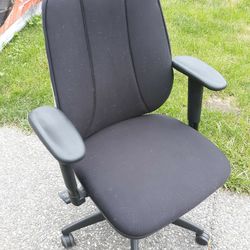 Gel Foam Office Desk Chair Black Microfibet Fabric Fully Adjustable Computer Laptop Desk