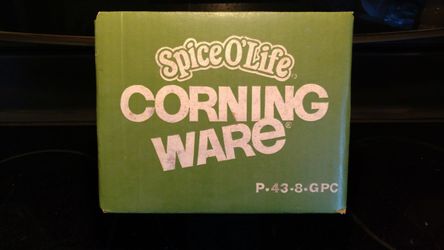 Vintage spice of life CorningWare