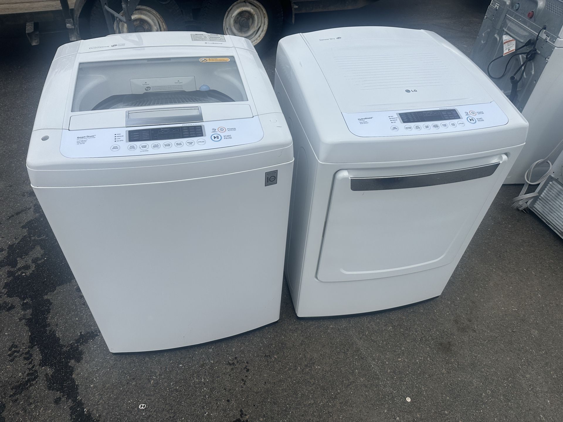 LG Washer and Dryer Free Delivery/Warranty Electric