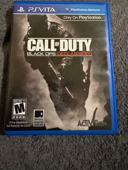 Call of Duty Black Ops Declassified PS Vita
