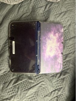 Nintendo 3ds XL galaxy edition with Luigi’s mansion
