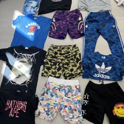 BAPE + Streetwear Size L & XL 
