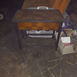 Cute End Table Bamboo