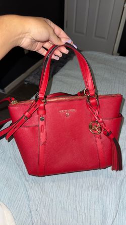 Red Micheal Kors Purse