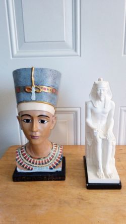 Egyptian statues
