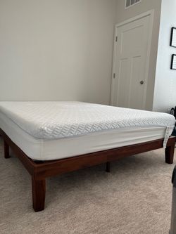 Ikea firm Anneland mattress and stand
