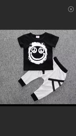 NWT cool baby boy 2 pcs outfit set size 12-18m. 2T 3T