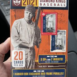 Panini 2021 Diamond Kings Baseball Hanger