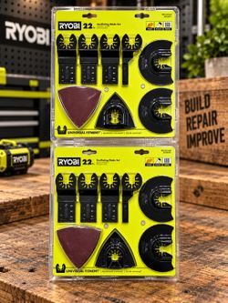 Ryobi 22pcs Multi-Tool Blades 2x45 or 1 for 25