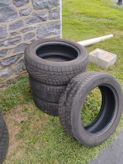 4, 225/55 R17s