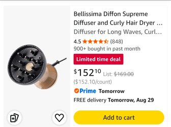 Bellísima Diffon hair diffuser