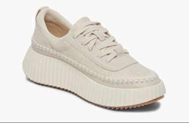 DOLCE VITA DENAE WOMENS SIZE 10 CUSHIONED PLATFORM DV SNEAKER