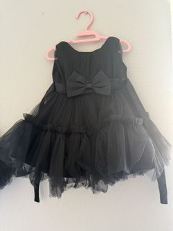 Toddler Black Dress