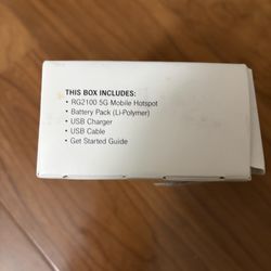 Like new JEXtream RG2100 5g hotspot with unlimited data